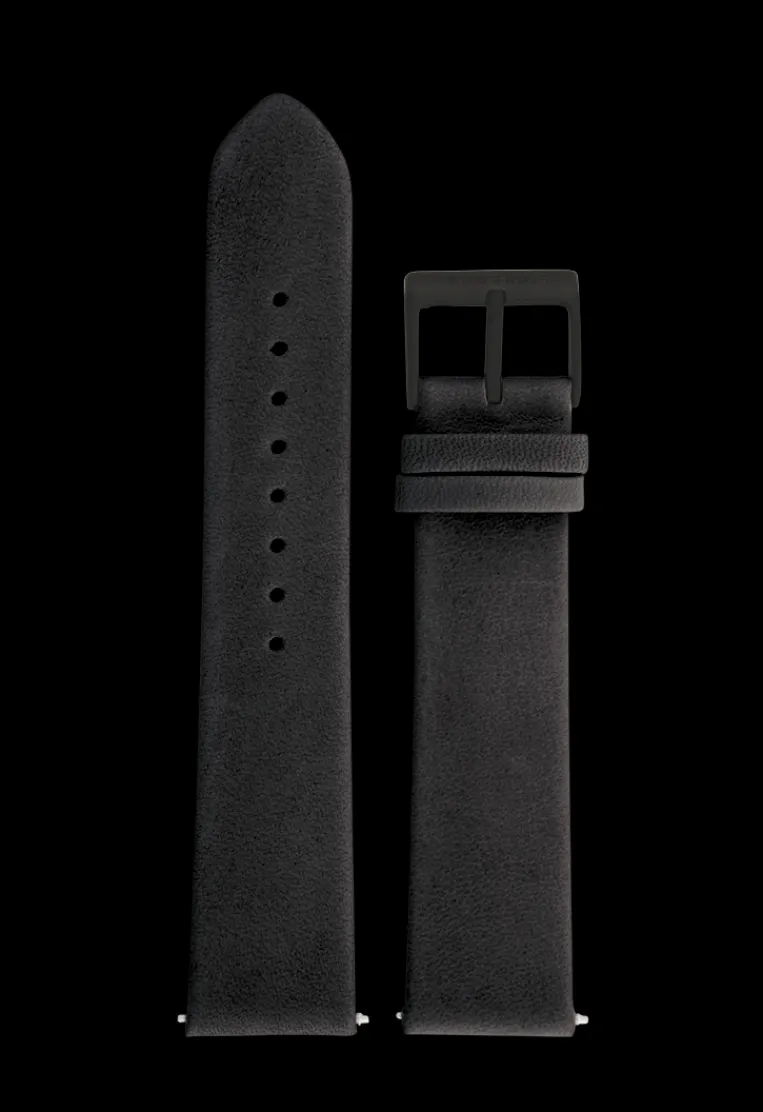 Best Rindslederband schwarz, 20mm Armbänder