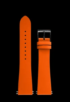 Shop Rindslederband XS orange, 22mm Armbänder